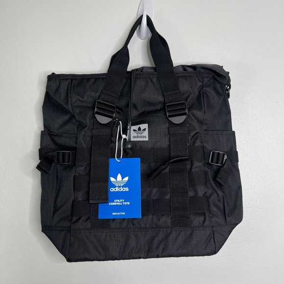 adidas Handbags - NWT Adidas Originals Utility Carryall Tote Bag 12" x 7" x 16.5"